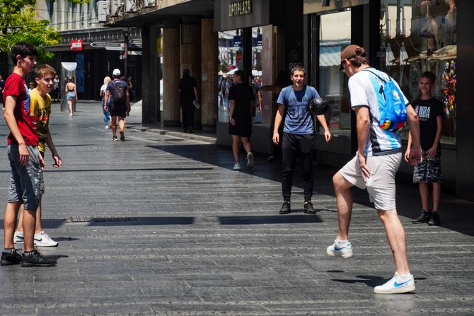 Beograd vrućina toplo lepo vreme leto žega