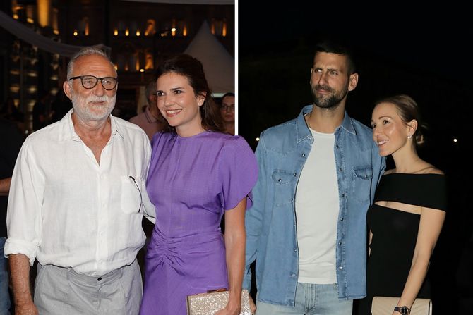 Lazar Ristovski, Anica Lazić, Novak i Jelena Đorđević Lazar Ristovski, Anica Lazić, Novak i Jelena Đorđević