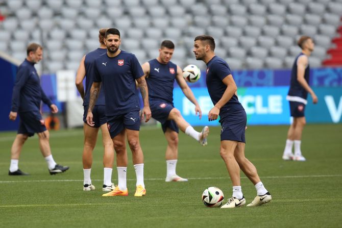 Reprezentacija Srbije, Trening, Alians arena