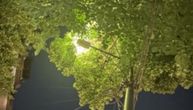 "Naopaka" svetiljka u Nišu: Umesto da osvetljava ulicu, okrenuta ka noćnom nebu