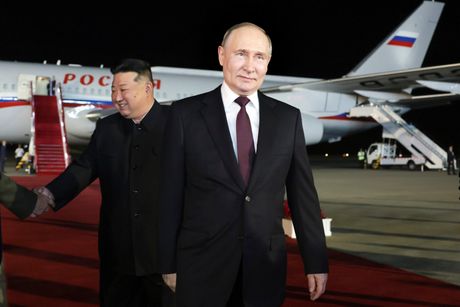 Kim Džong Un Vladimir Putin Pjongjang Severna Koreja