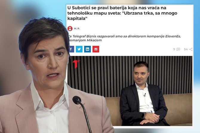 Ana Brnabić, ElevenEs