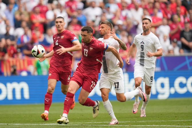 EURO 2024, Srbija - Slovenija