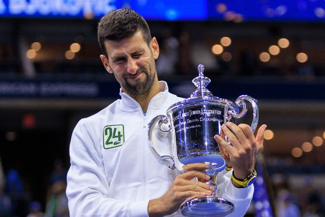 Novak Đoković, US open