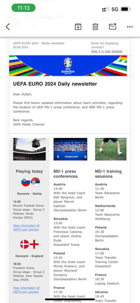 UEFA, EURO, Srbija
