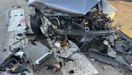 Žestok sudar motora i automobila, ima povređenih: Saobraćajna nesreća kod Palate pravde u Kragujevcu