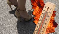 Novinarka Telegrafa na najtopliji dan u godini probala da probije asfalt štiklama: Evo da li je uspela