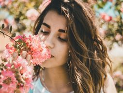 horoskop, cveće, zodijak, devojka