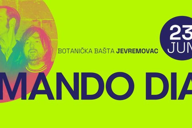 Mando Diao koncert u Botaničkoj bašti