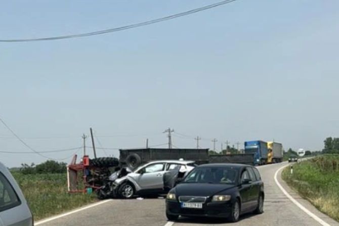 Saobraćajna nezgoda u Kikindi Saobraćajna nezgoda u Kikindi