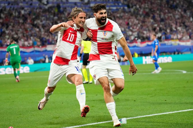 Luka Modrić Fudbal EURO 2024 Hrvatska - Italija