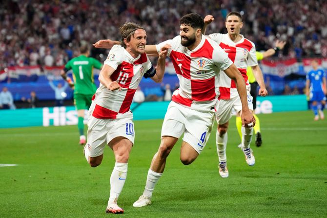 Luka Modrić Fudbal EURO 2024 Hrvatska - Italija