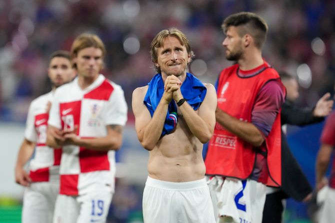 Luka Modrić Fudbal EURO 2024 Hrvatska - Italija