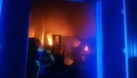 Tužilac obavio uviđaj u firmi koju je zahvatio požar u Dobanovcima: Čeka se izveštaj policije