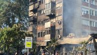 Stravični prizori nakon požara na Novom Beogradu: Popucala stakla na stanovima, plamen sve gutao