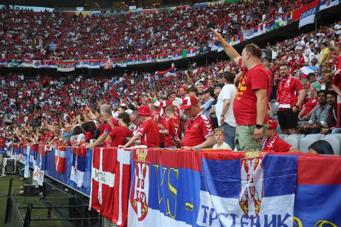 Danska - Srbija, EURO 2024