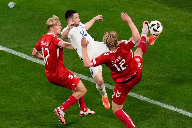 Fudbal Evropsko fudbalsko prvenstvo EURO 2024 Danska Srbija Fudbal Evropsko fudbalsko prvenstvo EURO 2024 Danska Srbija