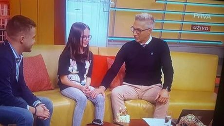 Dejan Pantelić sa ćerkom