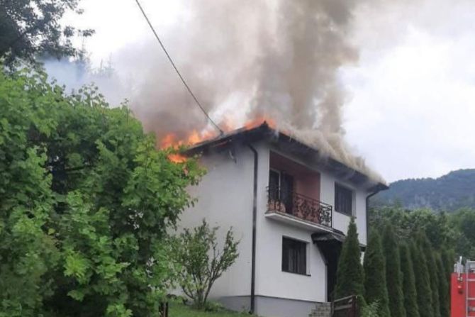 Grom udario u kuću kod Prijepolja