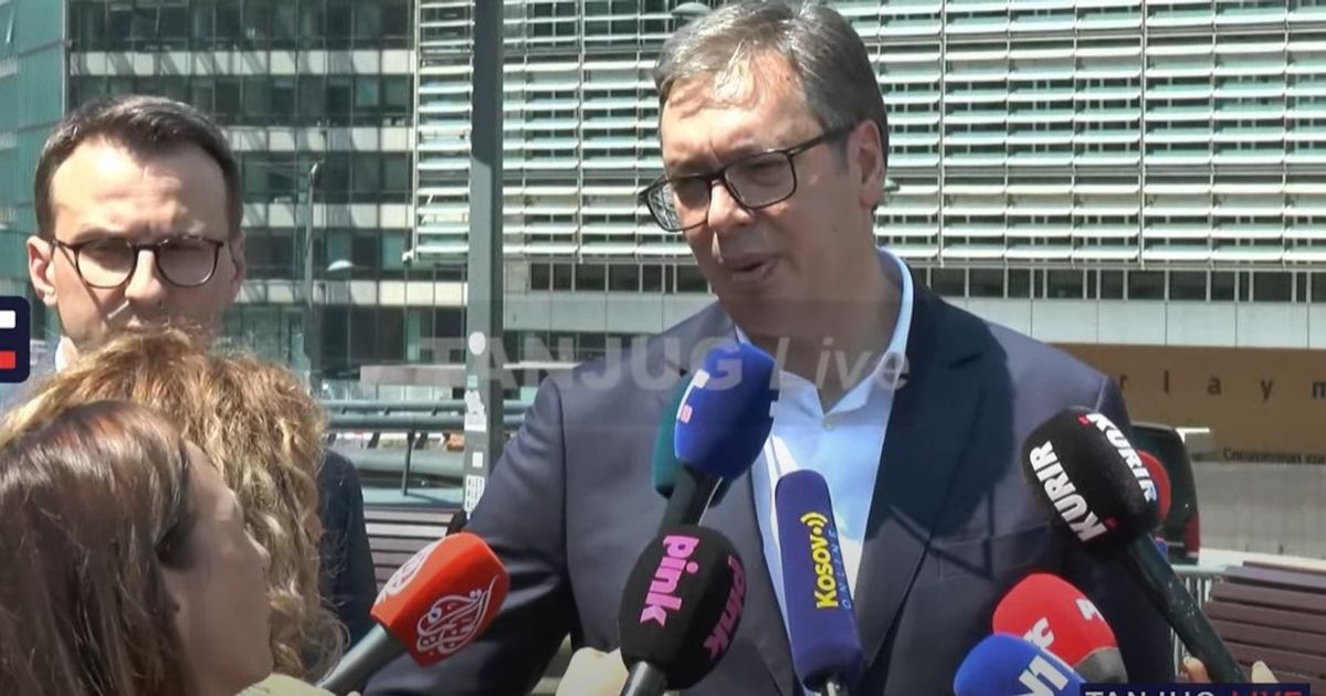 Vučić se obraća iz Brisela! Nova runda dijaloga Beograda i Prištine: 