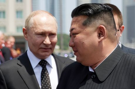 Vladimir Putin i Kim džong Un