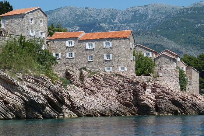 Poluostrvo Sveti Stefan, Jadransko more, Crna Gora