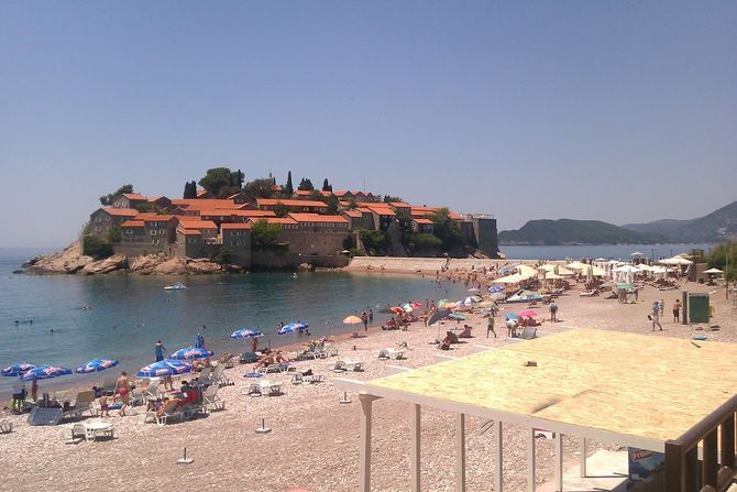 Poluostrvo Sveti Stefan, Jadransko more, Crna Gora Poluostrvo Sveti Stefan, Jadransko more, Crna Gora