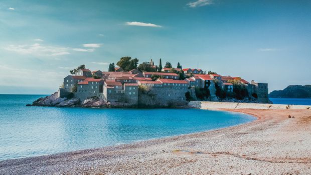 Poluostrvo Sveti Stefan, Jadransko more, Crna Gora