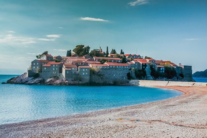 Poluostrvo Sveti Stefan, Jadransko more, Crna Gora