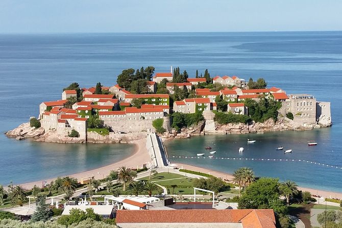 Poluostrvo Sveti Stefan, Jadransko more, Crna Gora