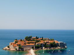 Poluostrvo Sveti Stefan, Jadransko more, Crna Gora
