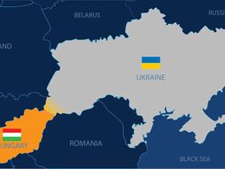 ukrajina madjarska mapa