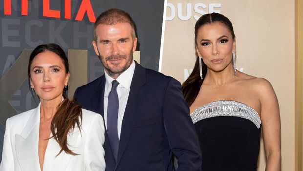 David Beckham Victoria Eva Longoria