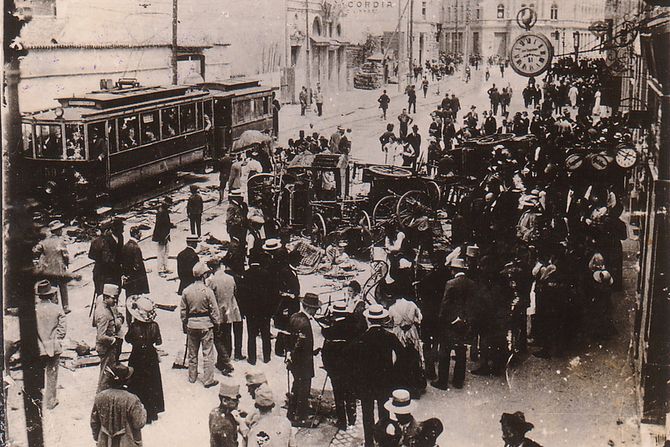 Antisrpski pogrom u Sarajevu 1914, Antisrpski neredi u Sarajevu 1914, Sarajevski atentat