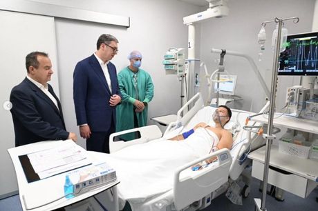 Aleksandar Vučić i Miloš Jevremović Aleksandar Vučić i Miloš Jevremović