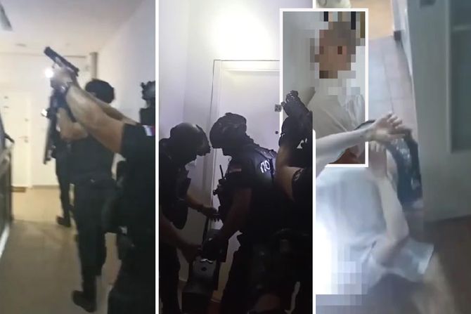 Hapšenje teroriste MUP Hapšenje teroriste MUP