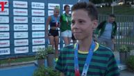 "Pozdravio bih svoju mamu, očekivao sam ovakav rezultat": Najmlađi šampion Srbije ikada blistao posle zlata