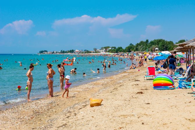 Plaža Flogita, Halkidiki