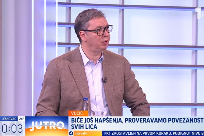 Aleksandar Vučić, gost TV Prva