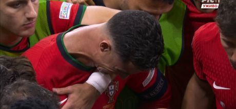 Kristijano Ronaldo, plač, suze