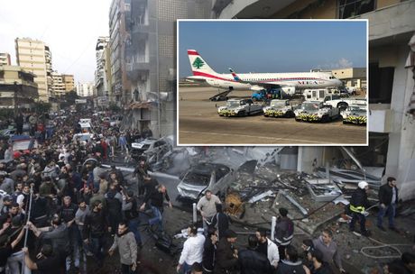 Bejrut avion aerodrom Eksplozija
