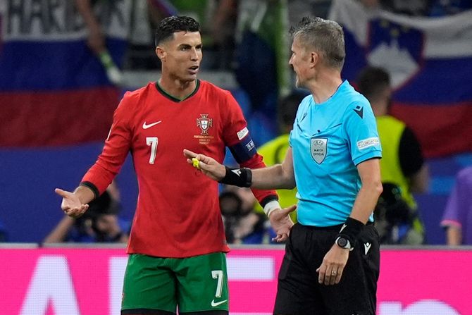 Kristijano Ronaldo Euro 2024 Portugalija - Slovenija