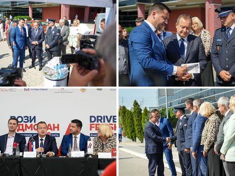 Ministar Ivica Dačić, Kampanja, Vozi odmoran