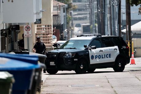 Policija, Santa Monika, Kalifornija