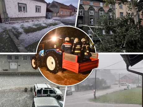 Nevreme u Hrvatskoj, Bosni i Sloveniji