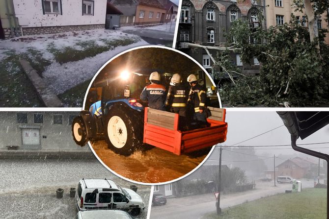 Nevreme u Hrvatskoj, Bosni i Sloveniji