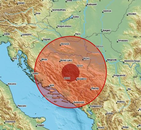 Zemljotres Zenica