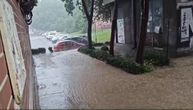Nevreme u Beogradu već pravi probleme: Za tri minuta poplavilo, voda preti da uđe u zgradu