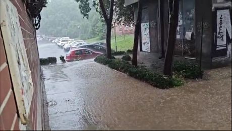 Poplava u Šumicama nakon oluje u Beogradu