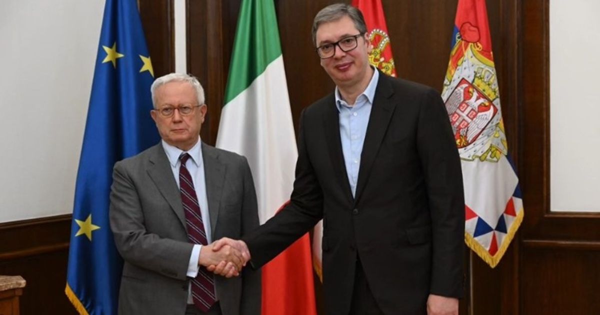 Vučić sa Tremontijem: Srbija ceni podršku Italije ka našem članstvu u EU